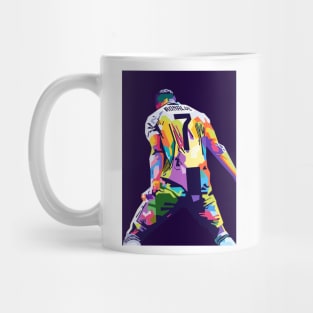 Cristiano Ronaldo Siu Pop Art Mug